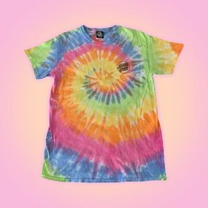 SOLD | ⭐️ Santa Cruz Rainbow Tye-Dye Shirt ⭐️